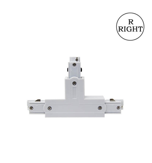 Connecteur en T droit EOS-C220 pour rail LED triphasé