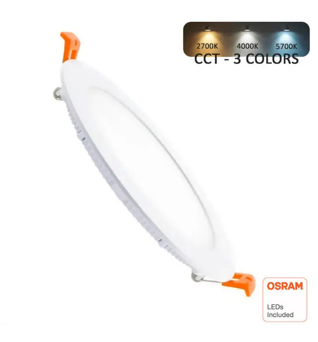 Spot LED encastrable 10W Ø108 mm — Downlight slim EOS-D110