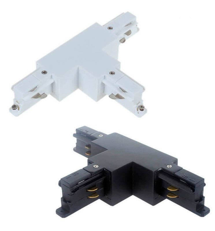 Connecteur en T droit EOS-C220 pour rail LED triphasé