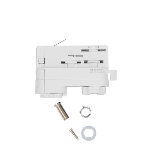 Adaptateur EOS-C240 blanc pour rail LED triphasé